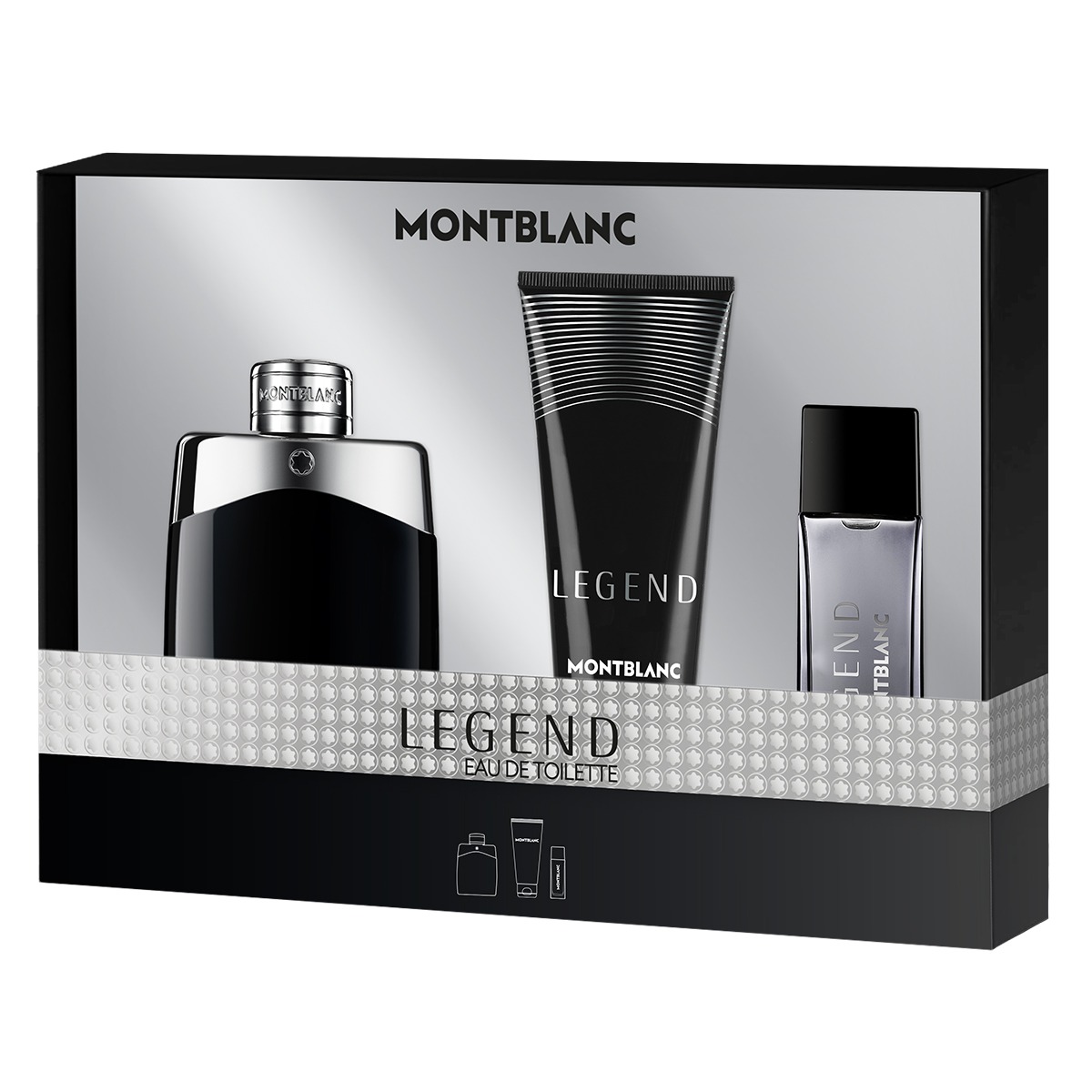 Montblanc Mens Legend Gift Set Fragrances 3386460154314