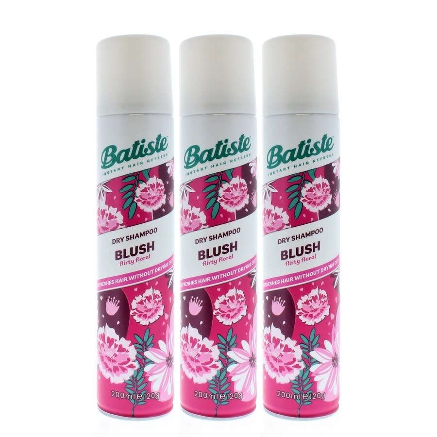 Batiste Dry Shampoo Blush Flirty Floral 200ml (3 PACK)