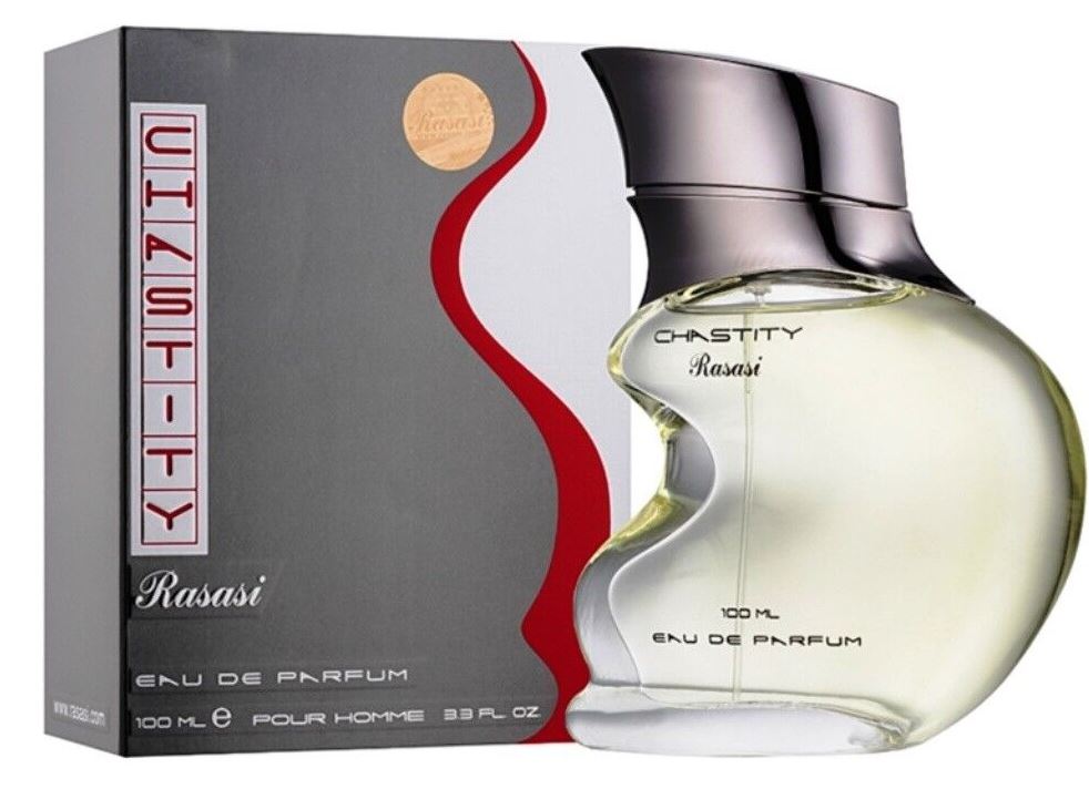 Rasasi Mens Chastity Pour Homme EDP 3.4 oz Fragrances 614514950012
