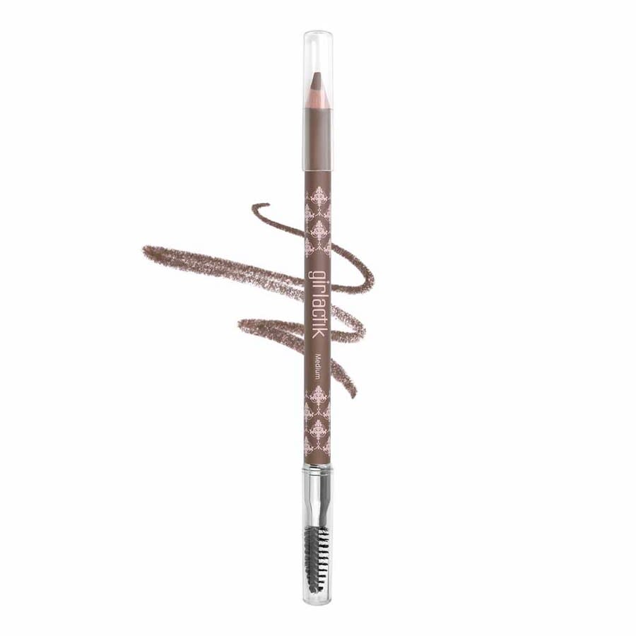 Girlactik Ladies Soft Powder Eyebrow Pencil Powder 0.042 oz MediumBrow Makeup 693667009327