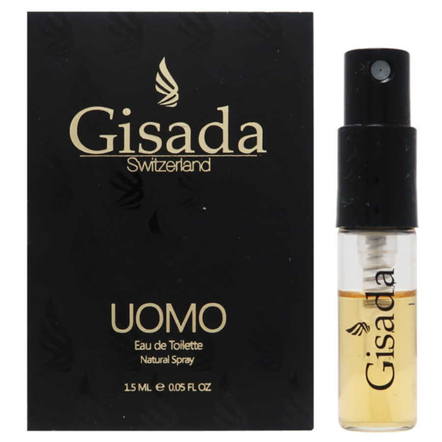 Gisada Mens Uomo EDT Spray 0.05 oz Fragrances 7640164030036