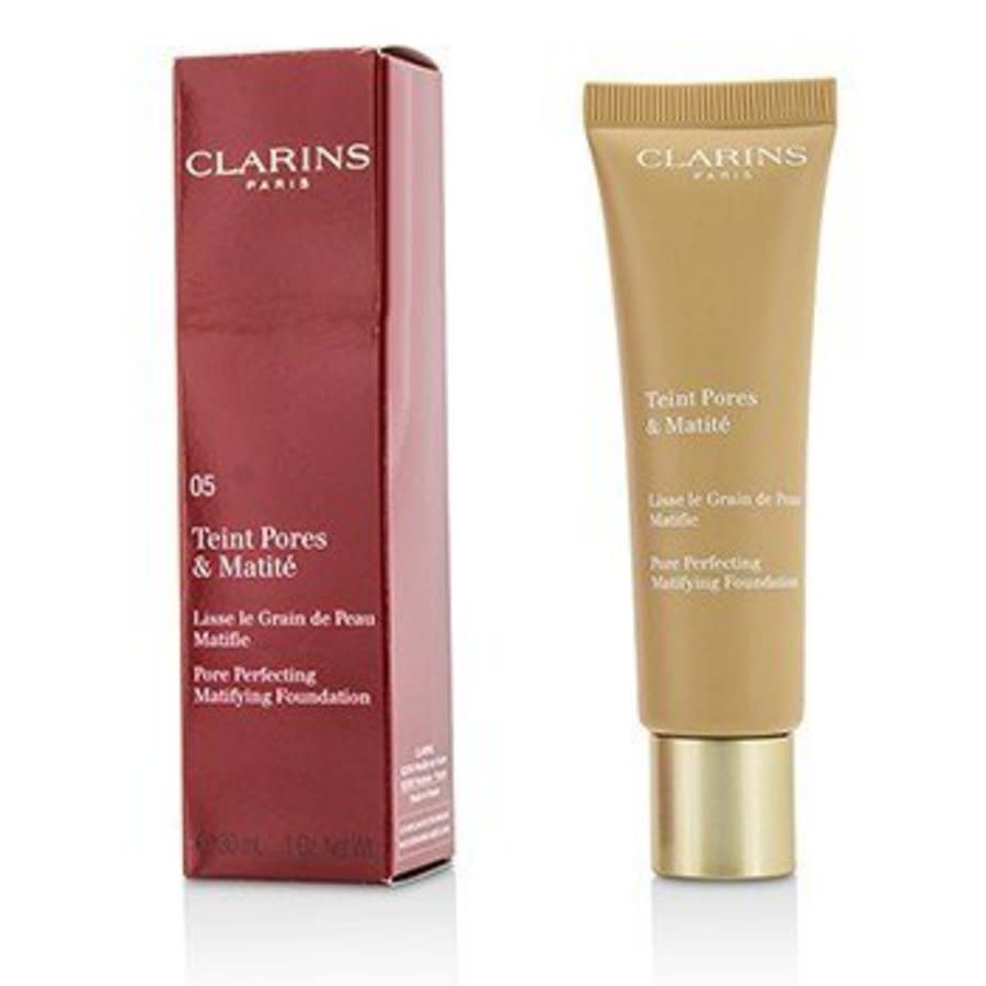 Clarins - Pore Perfecting Matifying Foundation - # 05 Nude Cappuccino 30ml/1oz