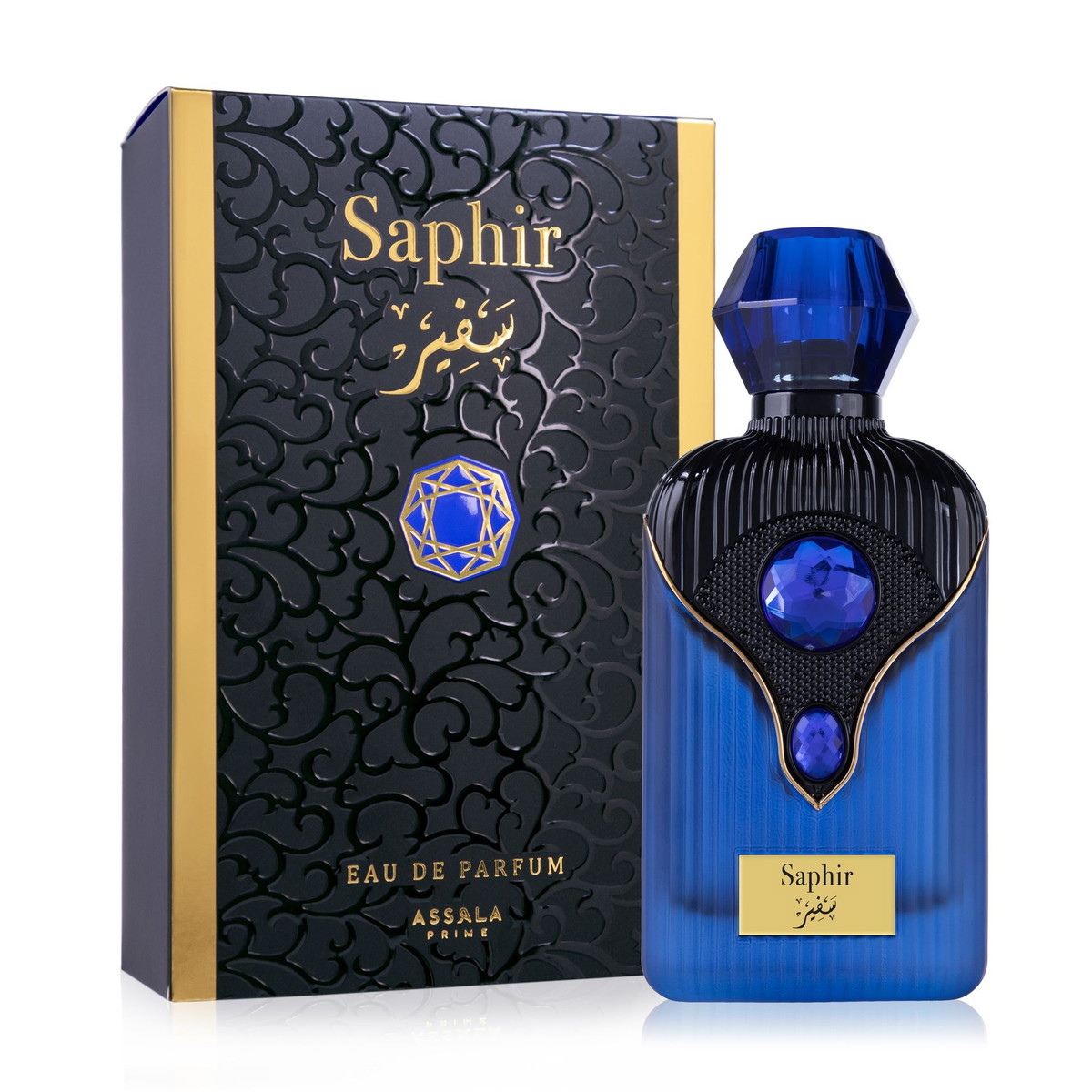 Assala Prime Unisex Saphir EDP Spray 3.4 oz Fragrances 5425039224398