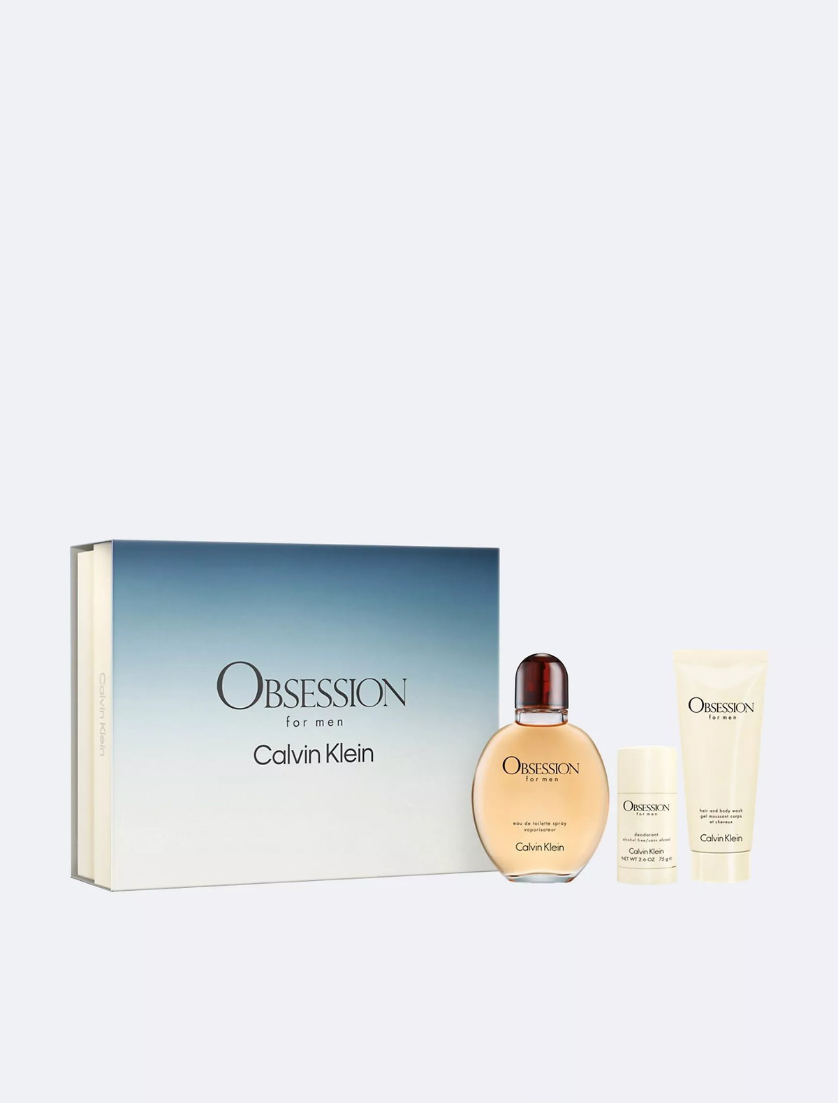 Calvin Klein Mens Obsession Gift Set Fragrances 3616305266170