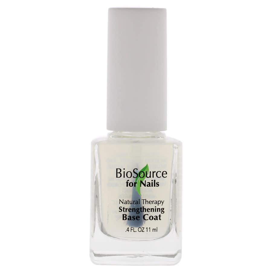 BioSource Ladies Natural Therapy Strengthening Base Coat Nail Treatment 0.4 oz Nails 856593008004