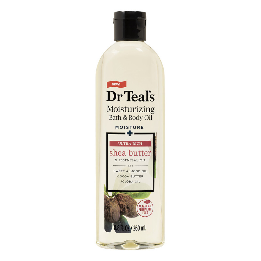 Dr Teal's Unisex Moisture + Ultra Rich Shea Butter & Essential Oil Body Oil 8.8 oz Fragrances 811068019930