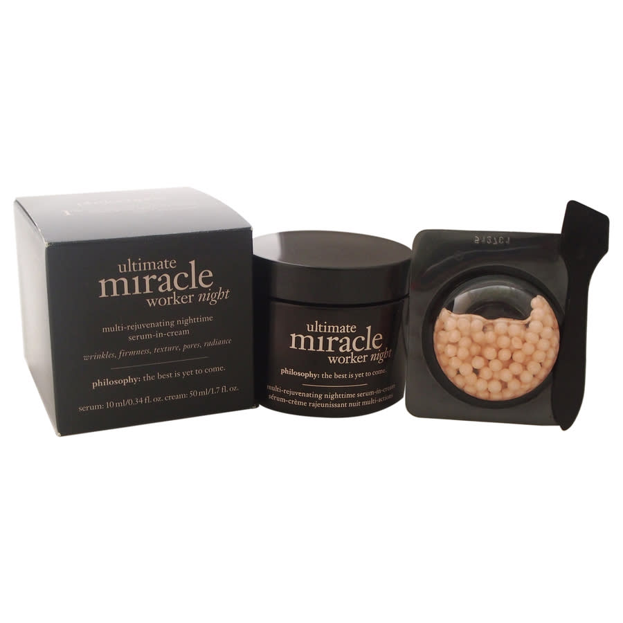 Ultimate Miracle Worker Night by Philosophy for Unisex - 1.7 oz Serum