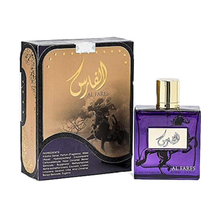 Ard Al Zaafaran Mens Al Fares EDP Spray 3.4 oz Fragrances 6423080596395