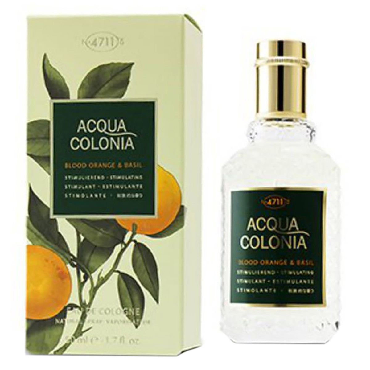 4711 - Acqua Colonia Blood Orange & Basil Eau De Cologne Spray 50ml/1.7oz 4011700742578