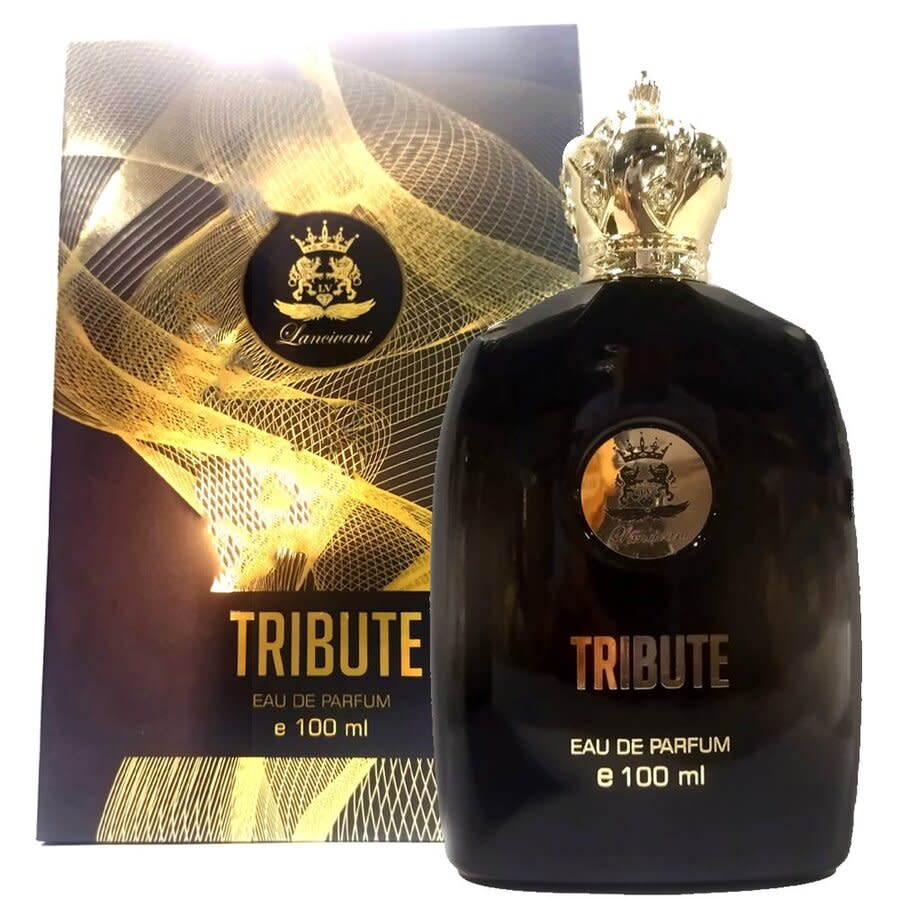 Lancivani Unisex Tribute Black EDP Spray 3.3 oz Fragrances 6291106906226
