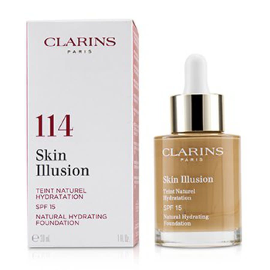 Clarins - Skin Illusion Natural Hydrating Foundation SPF 15 # 114 Cappuccino 30ml/1oz