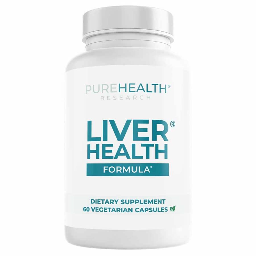 PureHealth Research Liver Health Formula 60 Capsules Bath & Body 850043349068