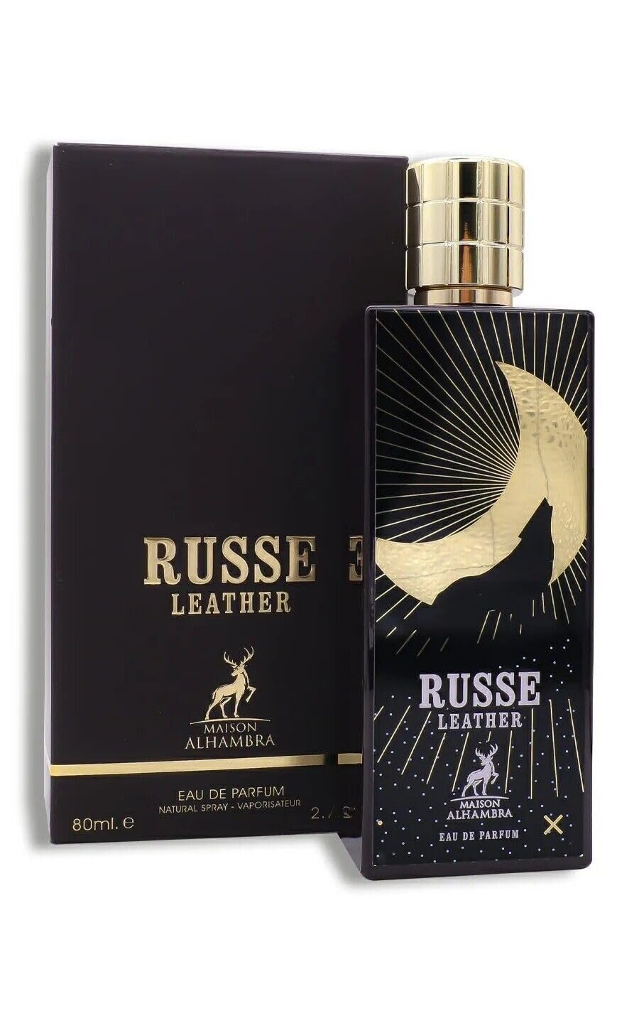 Maison Alhambra Unisex Russe Leather EDP Spray 2.7 oz Fragrances 6291108736104