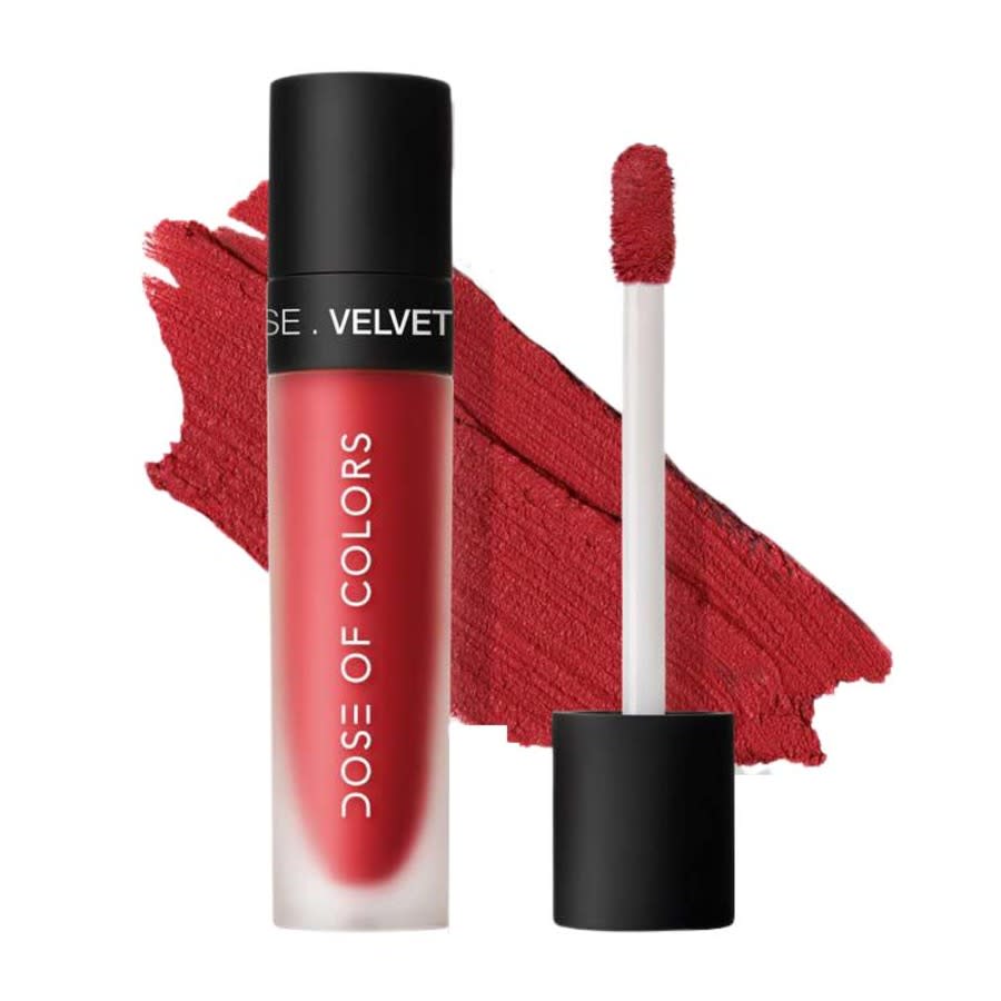 Dose of Colors Ladies Velvet Mousse Lipstick Stick 0.17 oz Twin Flame Makeup 818729025378