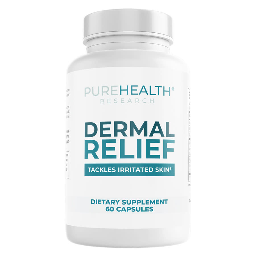 PureHealth Research Dermal Relief 60 Capsules Bath & Body 850045685164