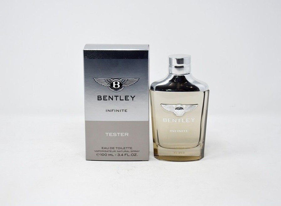 Bentley Mens Infinite EDT Spray 3.4 oz (Tester) Fragrances 7640136970036