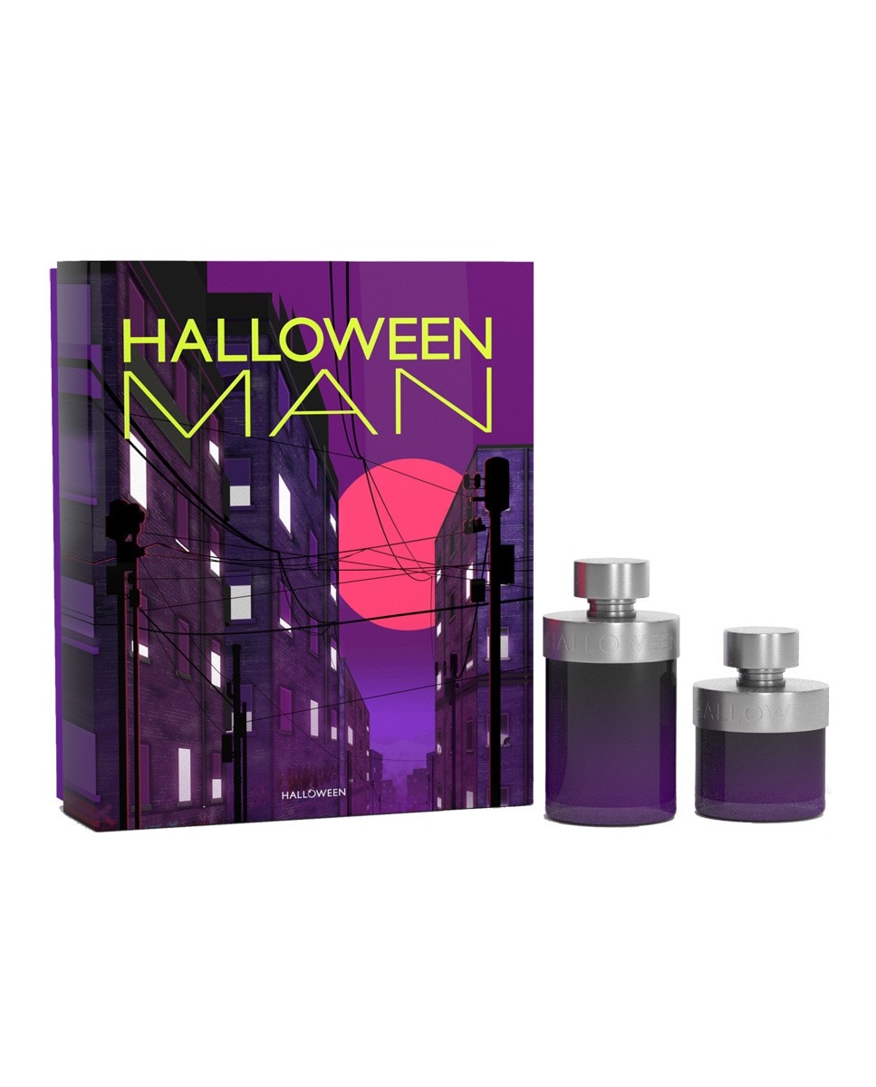 Jesus Del Pozo Mens Halloween Man Gift Set Fragrances 8431754008349