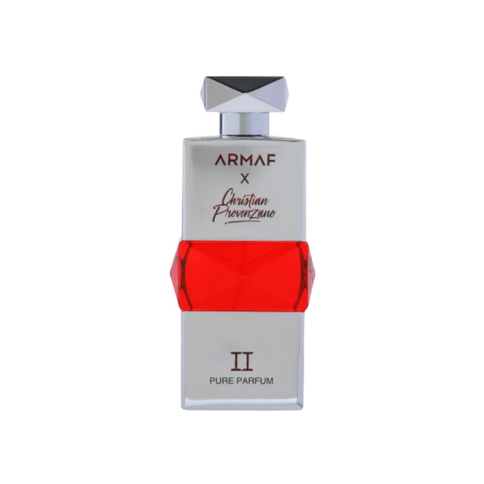 Armaf Mens Christian Provenzano II (Silver + Red) Parfum 3.4 oz Fragrances 6295199803578
