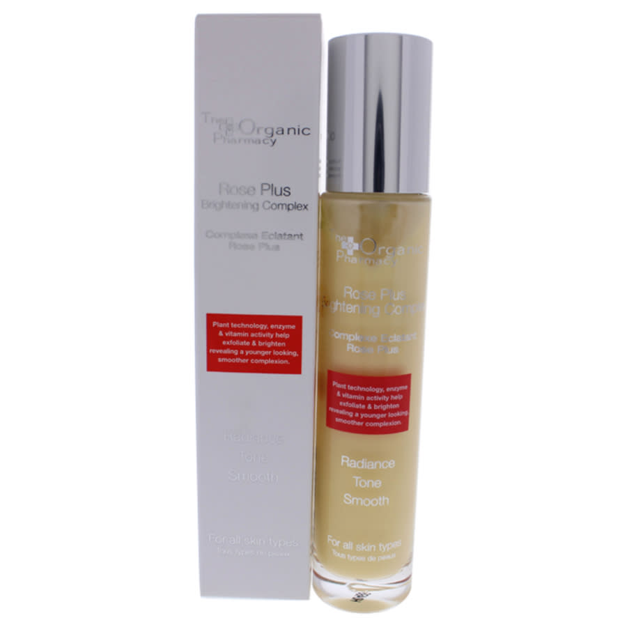 Rose Plus Brightening Complex - All Skin Types by The Organic Pharmacy for Unisex - 1.2 oz Serum