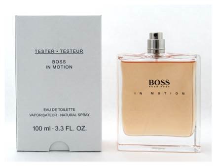 Hugo Boss Mens Boss In Motion EDT Spray 3.4 oz (Tester) Fragrances 3616301623328