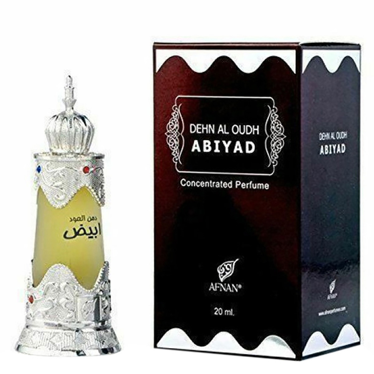 Afnan Concentrated Perfume Oil Dehn Al Oudh Abiyad EDP Oil 0.67 oz Fragrances 6290171000129