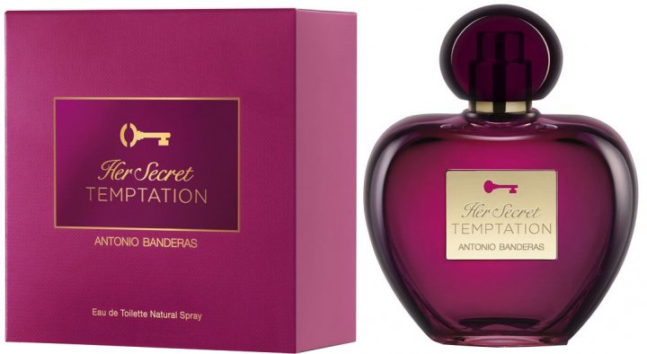 Antonio Banderas Ladies Her Secret Temptation EDT Spray 2.7 oz (Tester) Fragrances 8411061860472