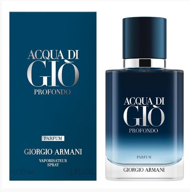 Giorgio Armani Mens Acqua Di Gio Profondo Parfum 1.0 oz Fragrances 3614273953771