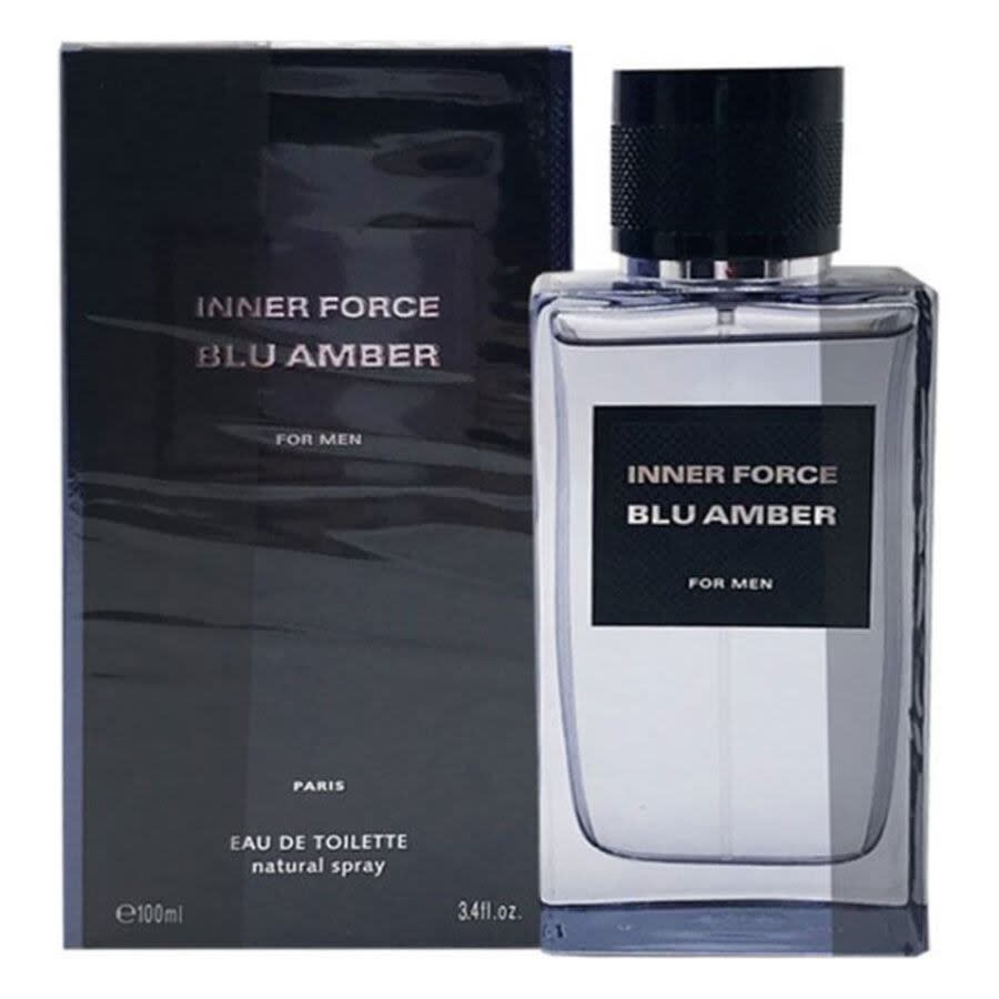 Geparlys Mens Blu Amber EDT Spray 3.3 oz Fragrances 3700134410184