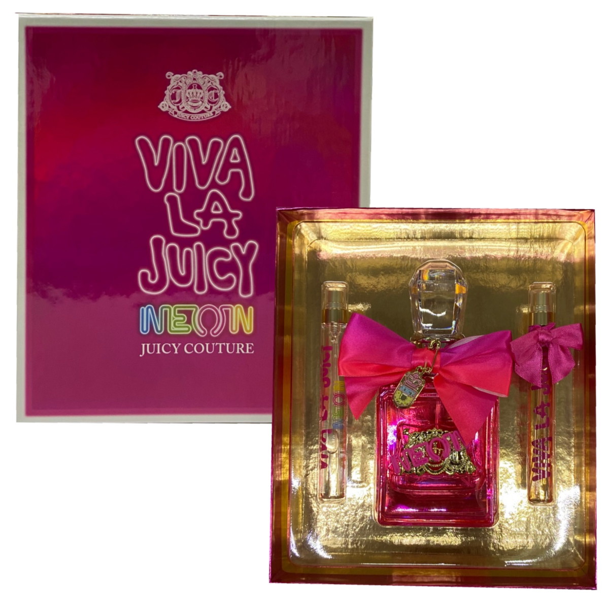 Juicy Couture Ladies Viva La Juicy Neon Gift Set Fragrances 719346257350