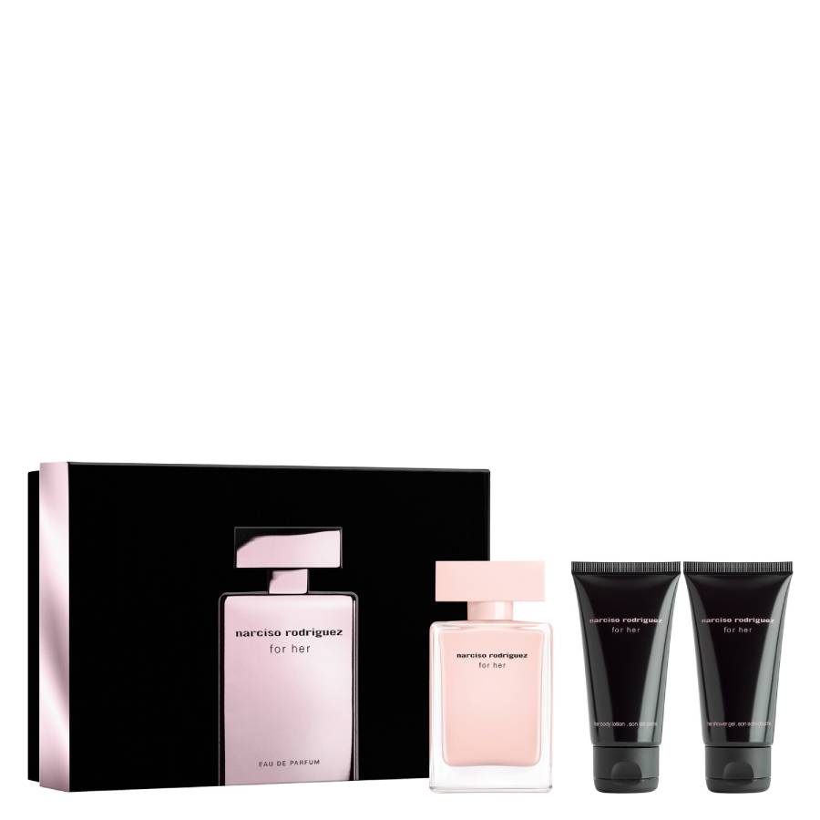 Narciso Rodriguez Ladies For Her Gift Set Fragrances 3423222092467