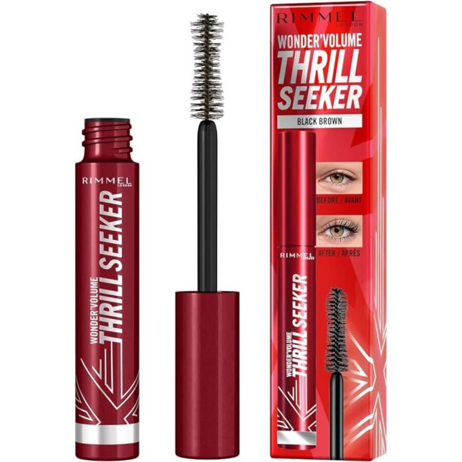 Rimmel London Ladies Wonder Volume Thrill Seeker Mascara 0.27 oz Extreme Black Makeup 3616303997731