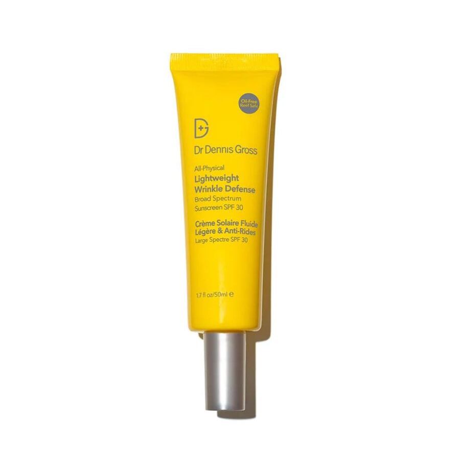 All-Physical Lightweight Wrinkle Defense Broad Spectrum Sunscreen SPF 30 PA++++ - Oil-Free/Reef Safe - 1.7oz