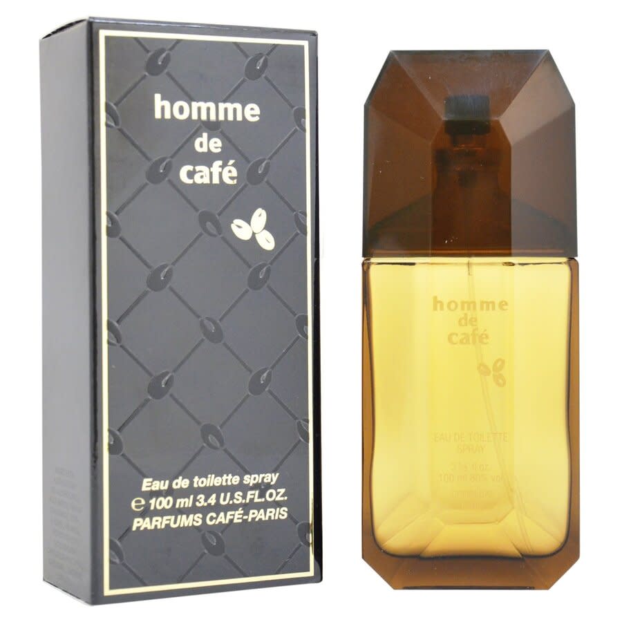 Cafe Parfums Mens Homme De Cafe EDT Spray 3.4 oz Fragrances 3760040114996