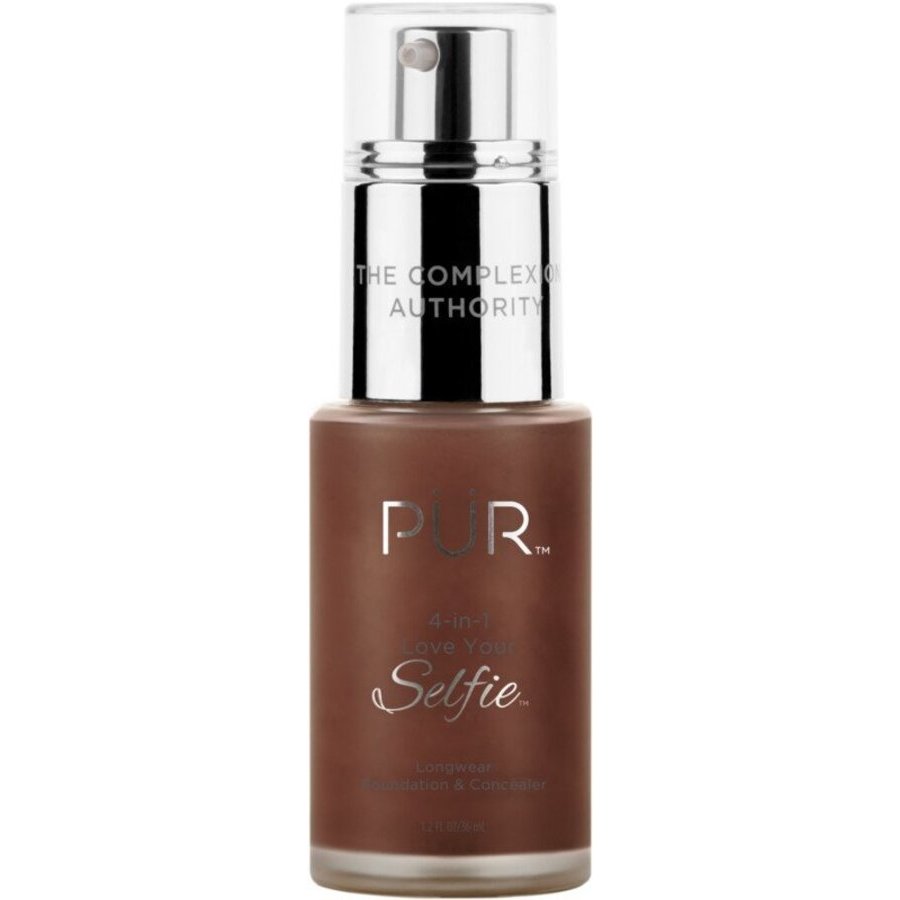 4-In-1 Love Your Selfie Longwear Foundation & Concealer - DPP4 Coffee (rich brown skin w/ pink undertones)