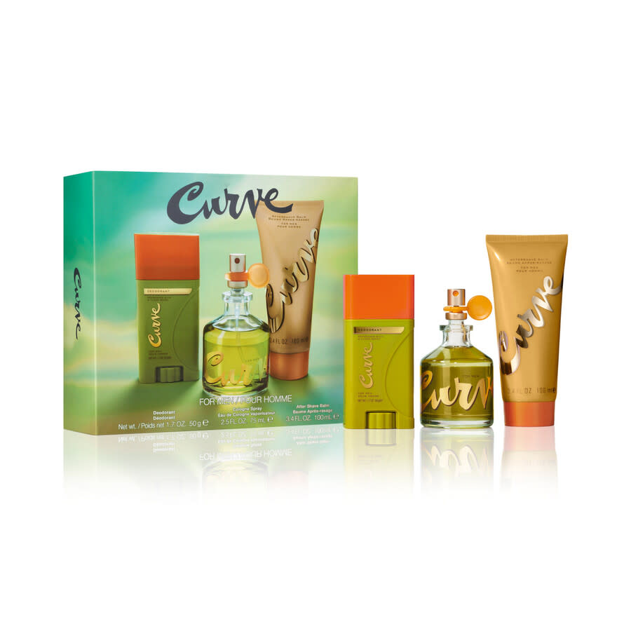 Liz Claiborne Mens Curve Gift Set Fragrances 719346297158