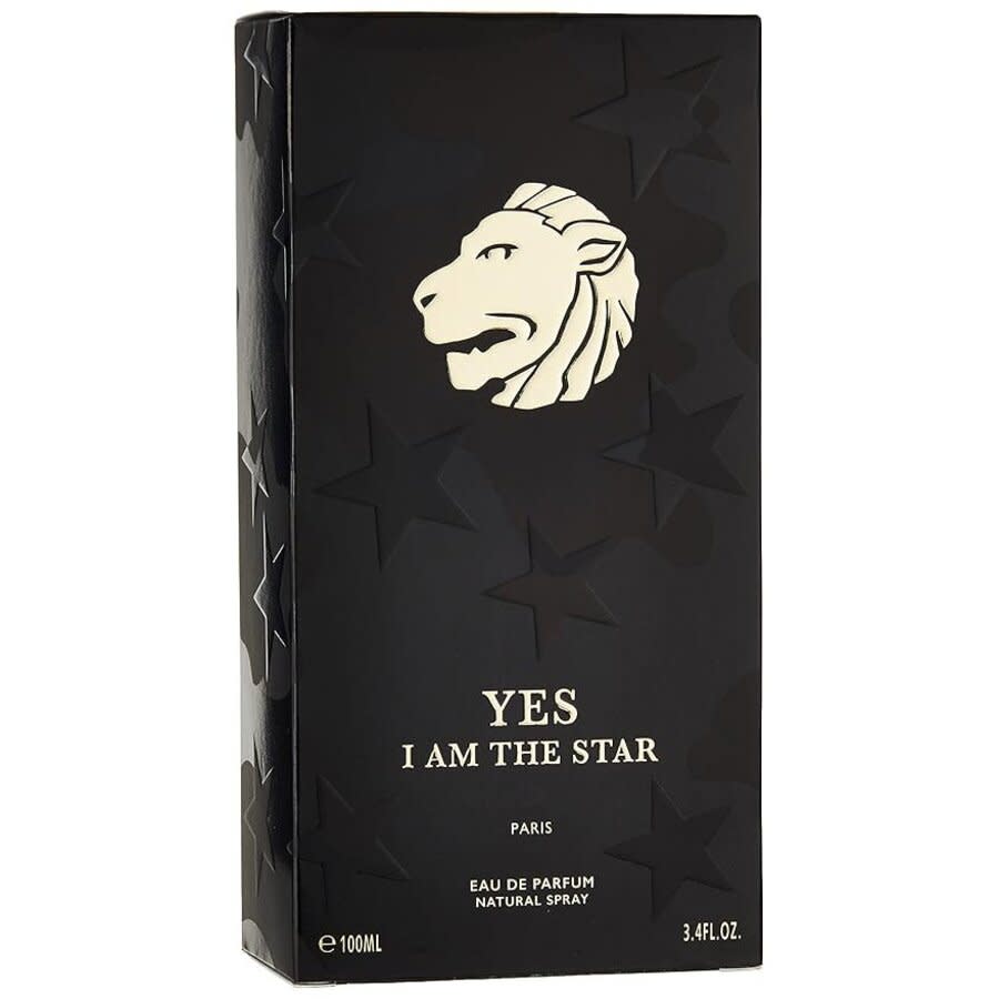 Geparlys Mens Yes I Am The Star EDP Spray 3.4 oz Fragrances 3700134410139