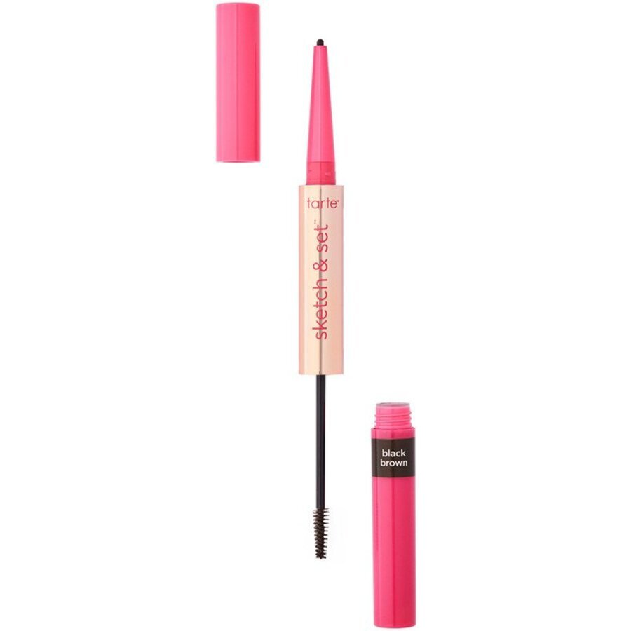 Tarte Ladies Big Ego Sketch & Set Brow Pencil & Tinted Gel 1 oz Black Brown Makeup 846733041305