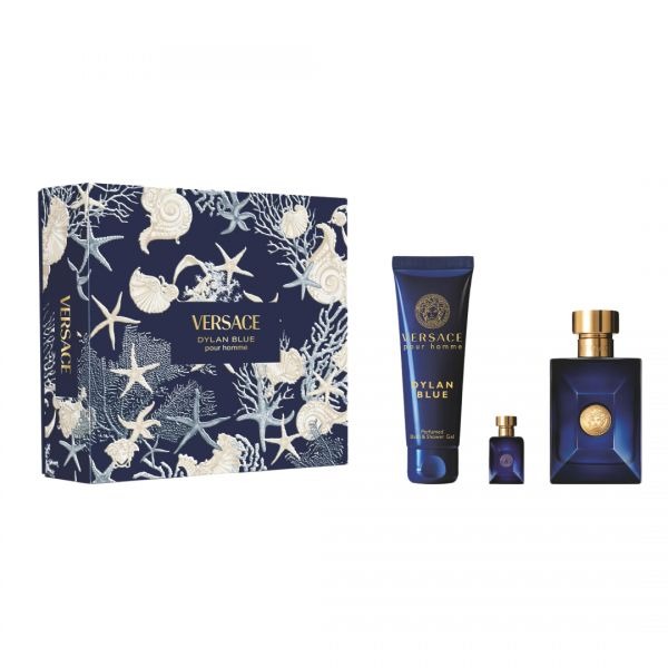 Versace Mens Dylan Blue Gift Set Fragrances 8011003899999