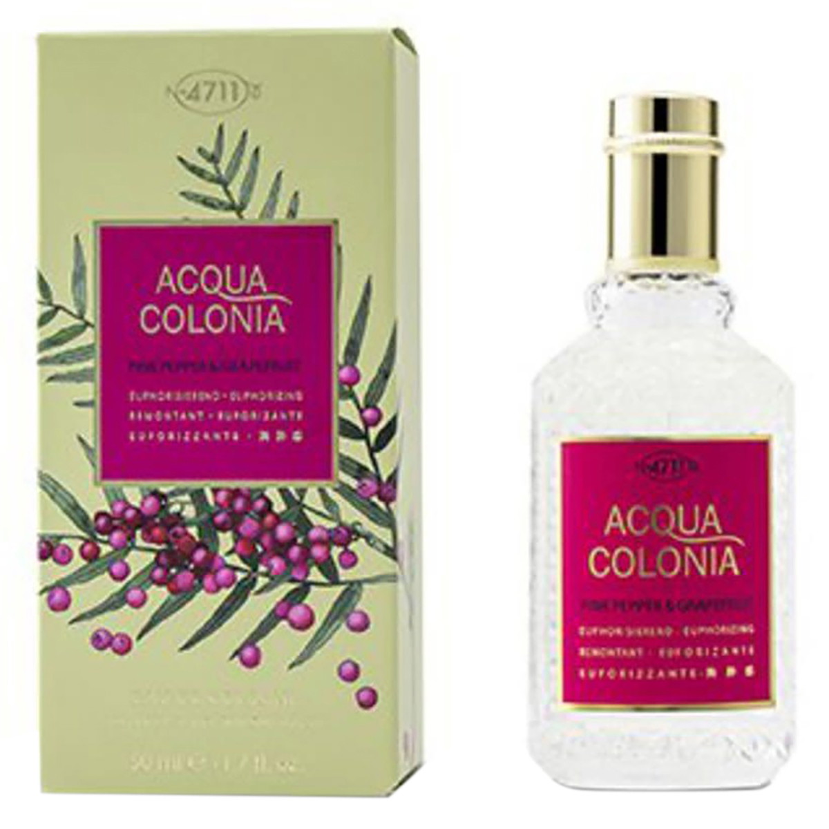 4711 - Acqua Colonia Pink Pepper & Grapefruit Eau De Cologne Spray 50ml/1.7oz