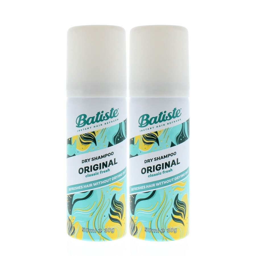 Batiste Instant Hair Refresh Dry Shampoo Original Classic Fresh 50ml/30g (2-Pack)0
