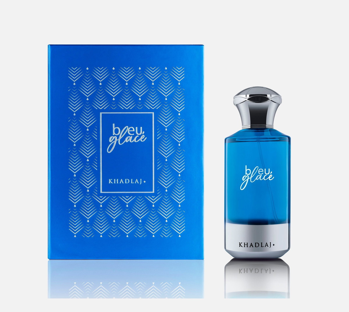 Khadlaj Mens Bleu Glace Extrait de Parfum Spray 3.4 oz Fragrances 6291107978949