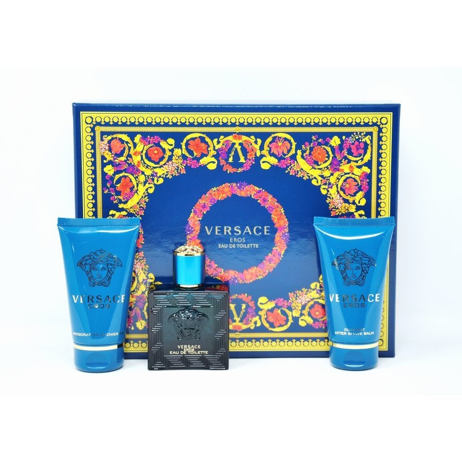 Versace Mens Eros Gift Set Bath & Body 8011003873609
