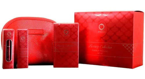 Orientica Amber Rouge Gift Set Fragrances 6291109270614