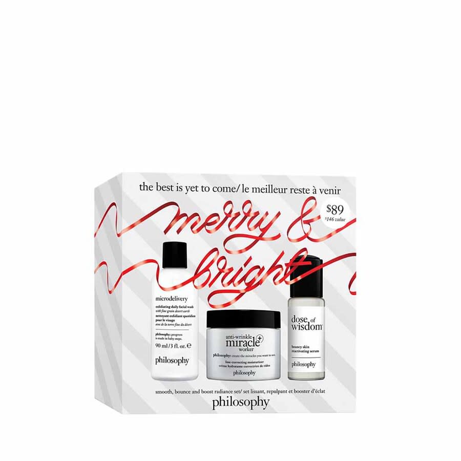 The Best Is Yet To Come Smooth, Bounce And Boost Radiance Set