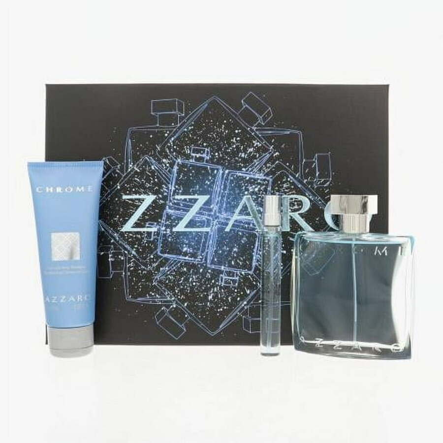 Azzaro Mens Chrome Gift Set Fragrances 3605973073678