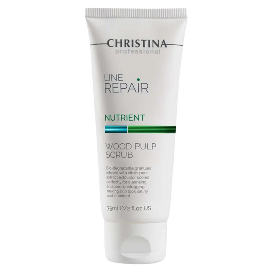 Christina Cosmeceuticals Line Repair - Nutrient Wood Pulp Scrub 2 oz Skin Care 7290100368640