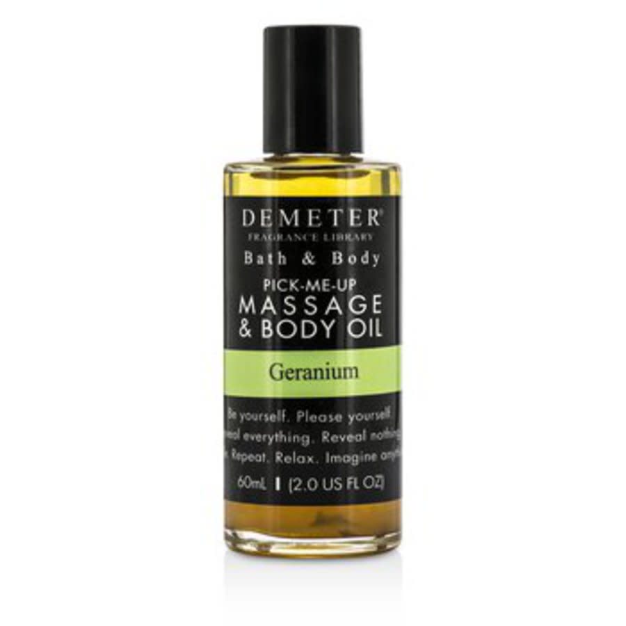 Demeter Geranium Massage & Body Oil 2 oz Bath & Body 648389054315