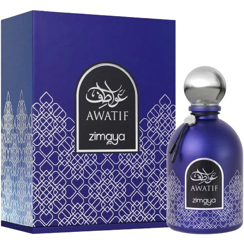 Zimaya Mens Awatif Blue EDP 3.4 oz Fragrances 6290171074991