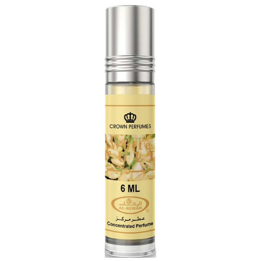 Al Rehab Unisex White Full Rollerball Perfume Oil 0.2 oz Fragrances 6281110010668