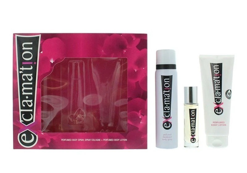 Coty Ladies Exclamation Lotion Gift Set Fragrances 6001567760622